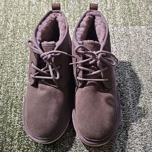 UGG Men's Suede Lace-Up Boots - Hickory Neumel